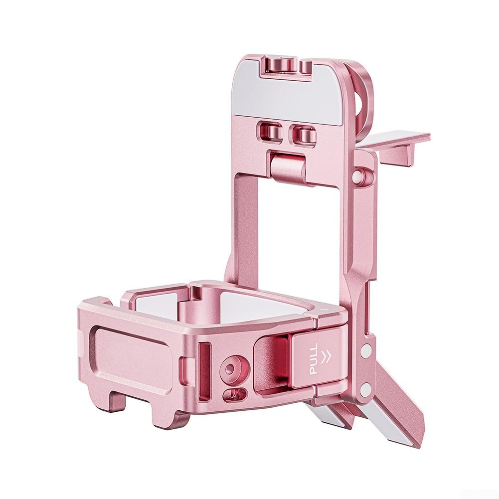 Soporte de expansión Osmo Pocket 3 rosa antichoque con fijador de liberación