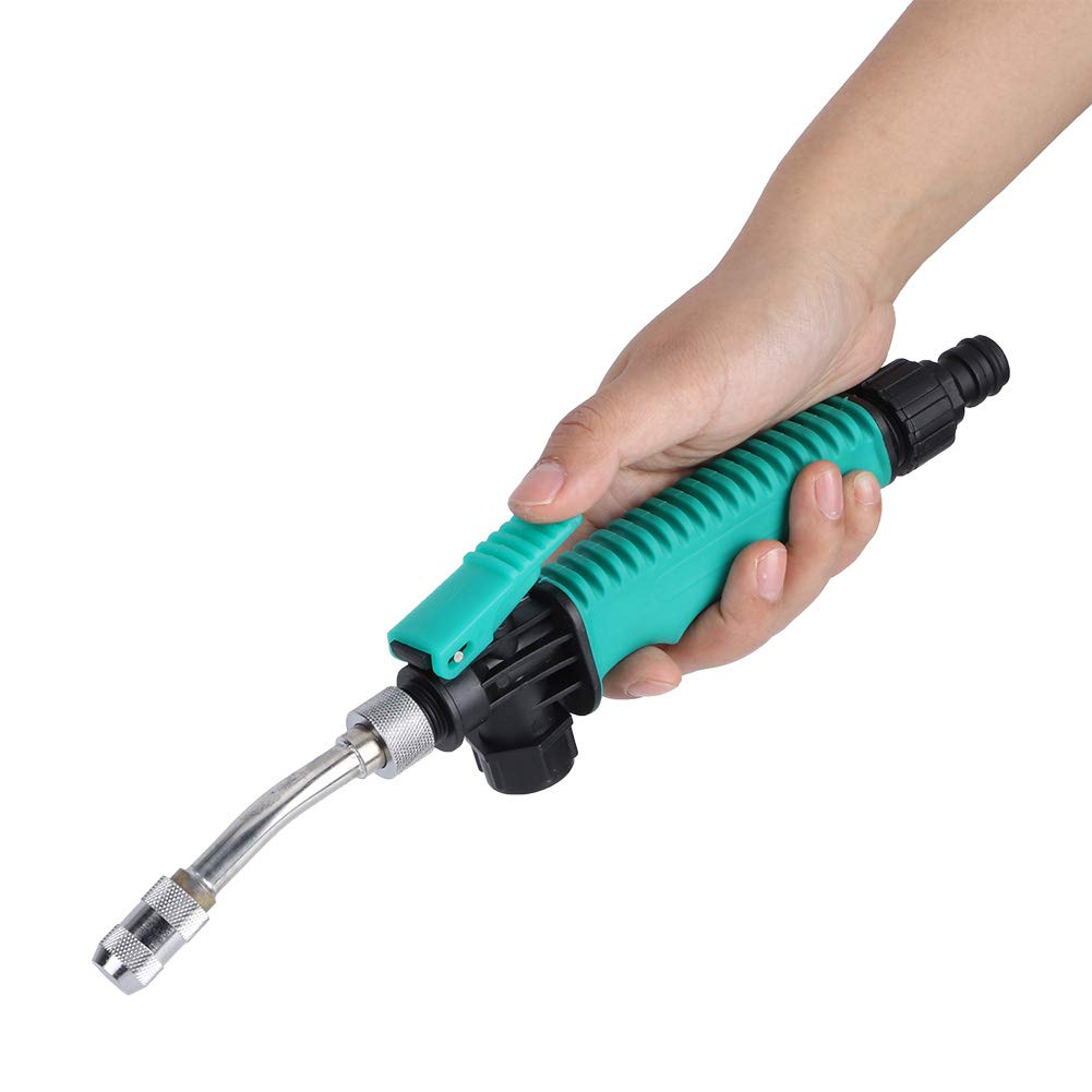 Jelquix Water Sprayer High-Pressure Ergonomic Handle Irrigation Nozzle for Car Cleaning and Flower Watering Tool 30cm