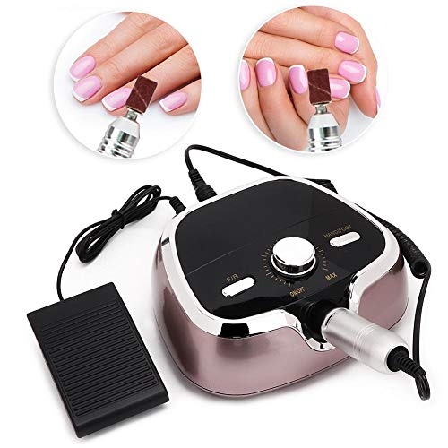 Kit profesional eléctrico para manicura ZJchao con 6 fresas miniatura 5