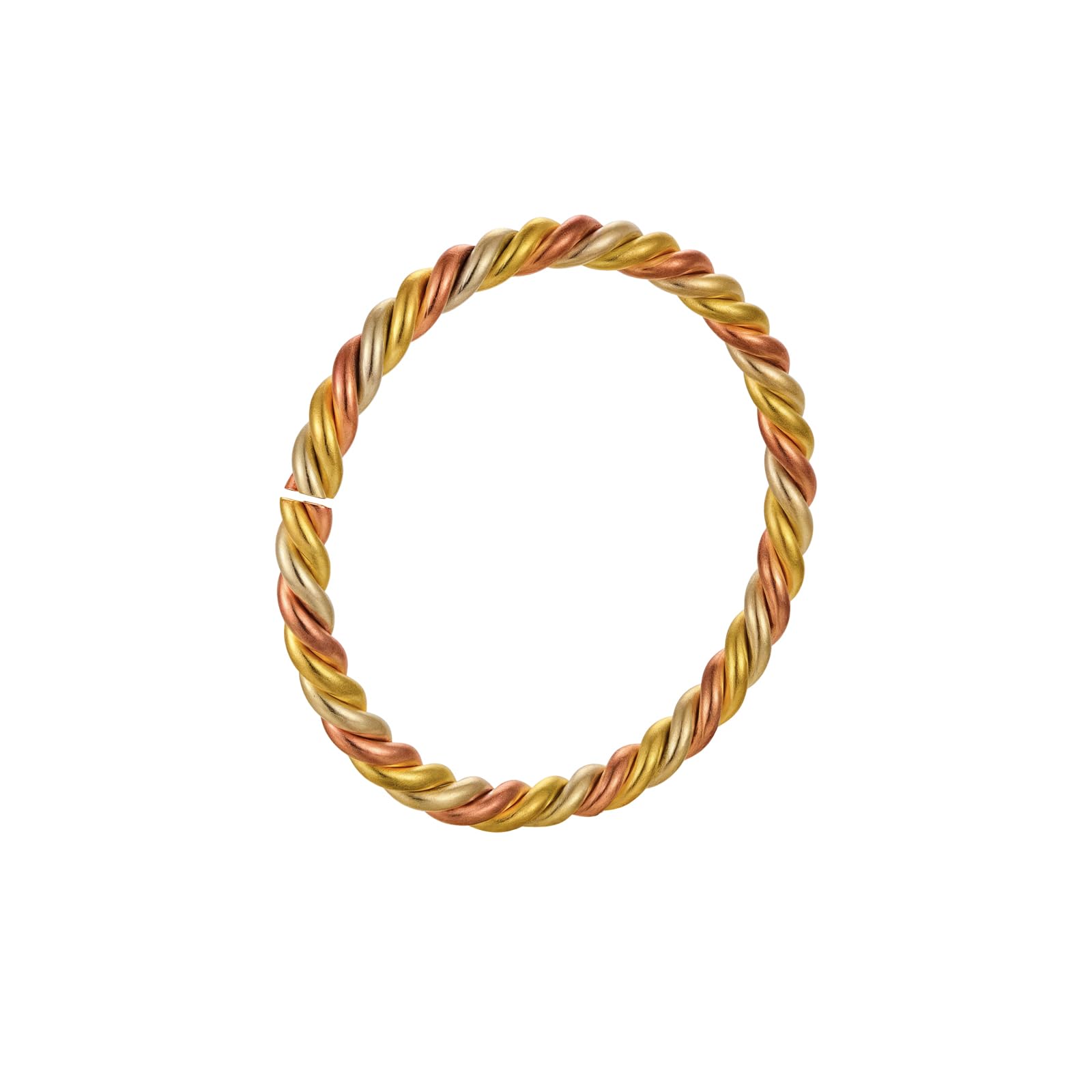 LIU JUN Copper Tensor Bracelet, Pure Copper Tensor Ring Bracelets Solid copper Twisted Handmade Bangle For Women Men Health Jewelry Gifts