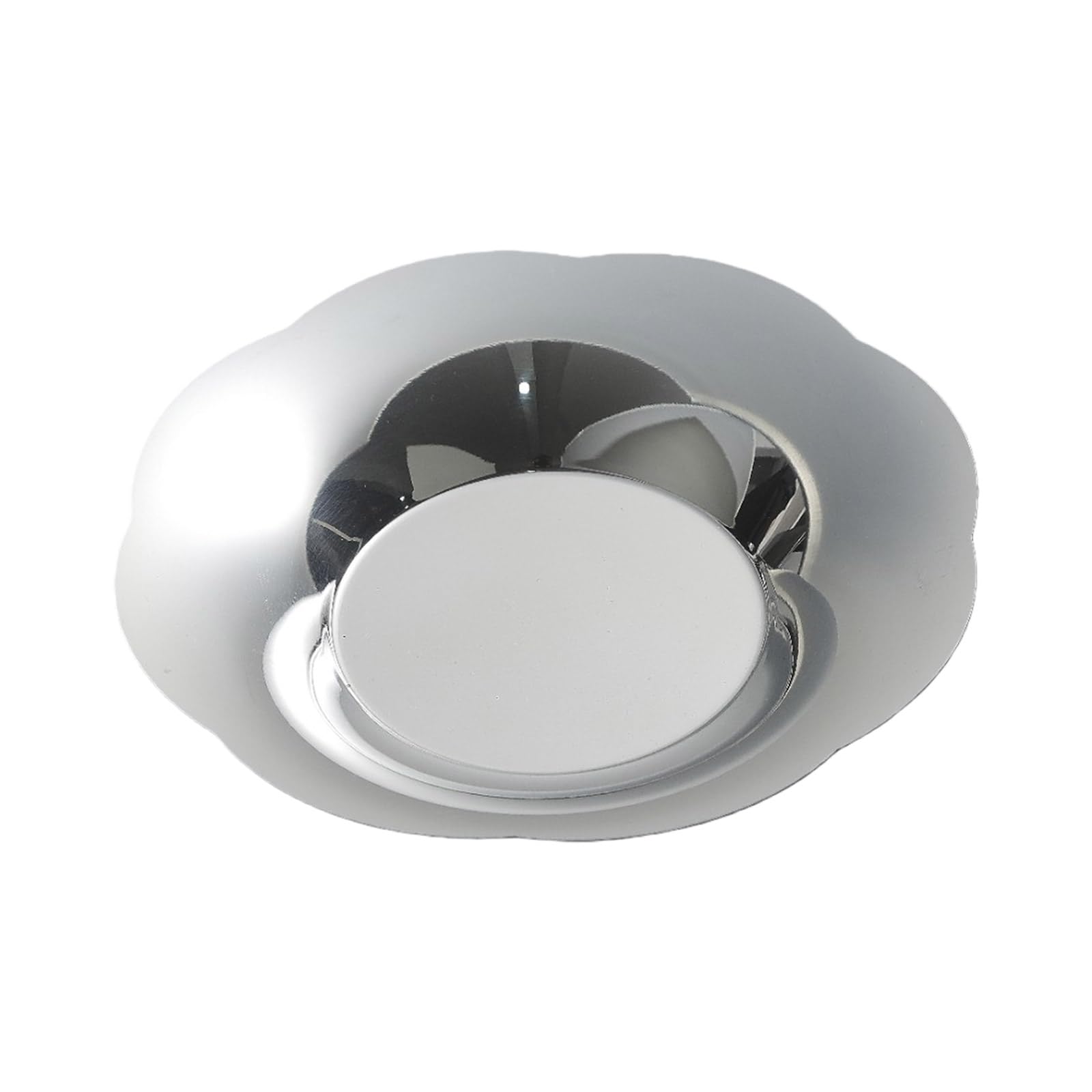 LUCKGONI Large Capacity Rustless Steel Fruit Serving Bowl for Kitchen Countertops and Living Room Antislip Base Easy to Clean