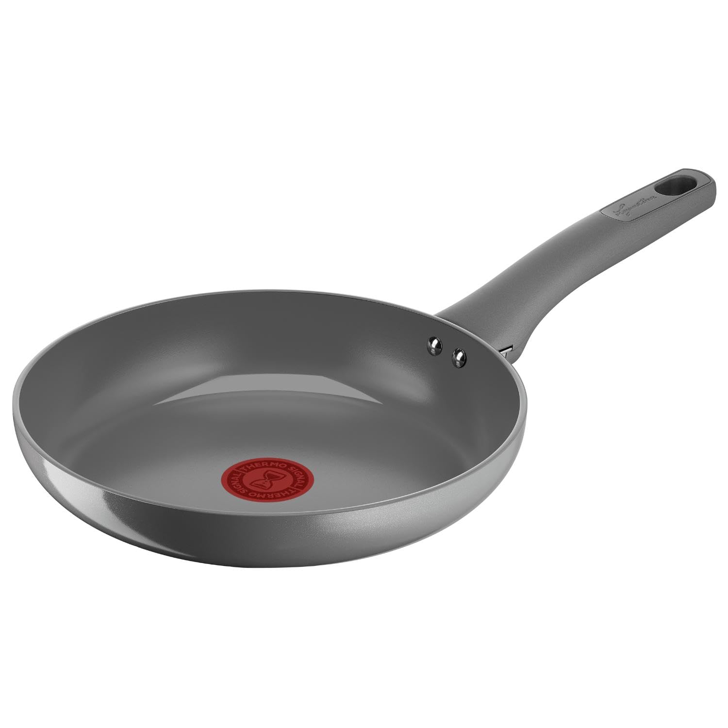 Lagostina Ressource Pan Set, Non-Stick Coating, 3 Pans, 20, 24 and 28 cm Ceramic Coating, Non-Stick Pans, Gas and Induction Compatible, Thermal Signal Technology and Fat-free Cooking