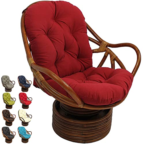 Coussin de chaise à bascule pivotant robuste et ultra doux pour un aménagement de patio premium