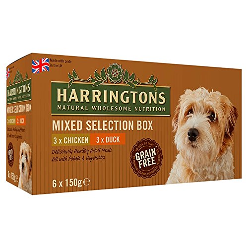 Harringtons Mixed Pack Wet Dog Food, 6 x 150g