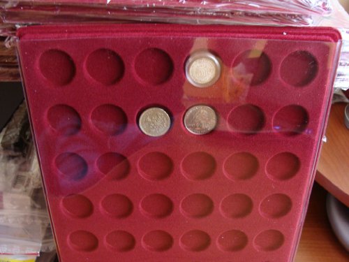 Po48 schulz vassoio per monete fino a 27 mm con