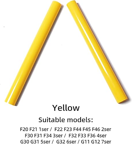 Miniatura 10 de BETTERHUMZ Moldes de rejilla para BMW F20 F21 F30 F32 F34 F36 3 4 Series M Sport Style M-Performance Accesorios de tiras de parrilla (verde)