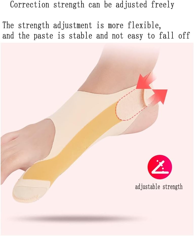 DEAVER Hallux Valgus Corrector,Toe Bunion Straightener Corrector,Alignment Pain Relief Big Toe Separator Straighteners for Hallux Valgus Hammer Toes
