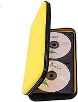 Vista 9 de Funda para CD y DVD, billetera resistente de capacidad para 72 unidades, soporte para funda de DVD para automóvil, funda rígida resistente, soporte