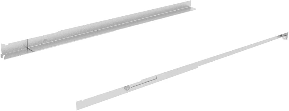 1U Depth Adjustable Support RAILS100LBS