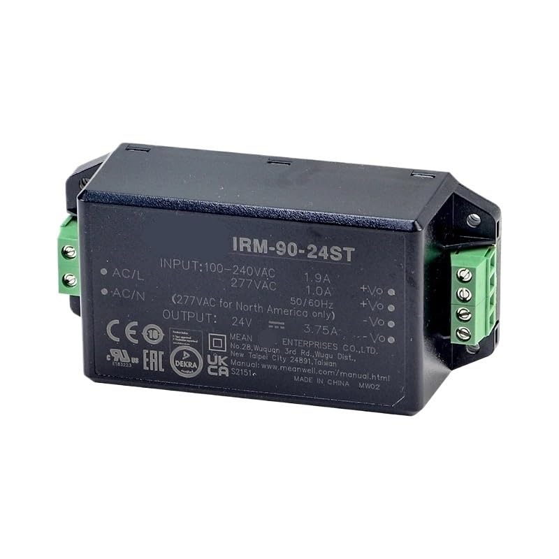 Bloc d'alimentation IRM-90 24V pour stabiliser les armoires industrielles 90W