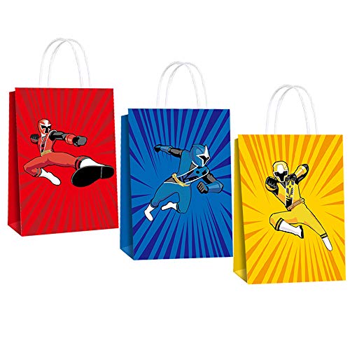 15Packs of Party Gift Bag Birthday Gift Bag Snacks Candy Bag Children's Party Supplies