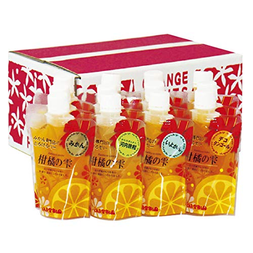 4種セット 柑橘の雫(しずく) 極上飲むゼリー 12個入り(家庭用・バラ詰) 4種セット 柑橘の雫(しずく) 極上飲むゼリー 12個入り(家庭用・バラ詰)