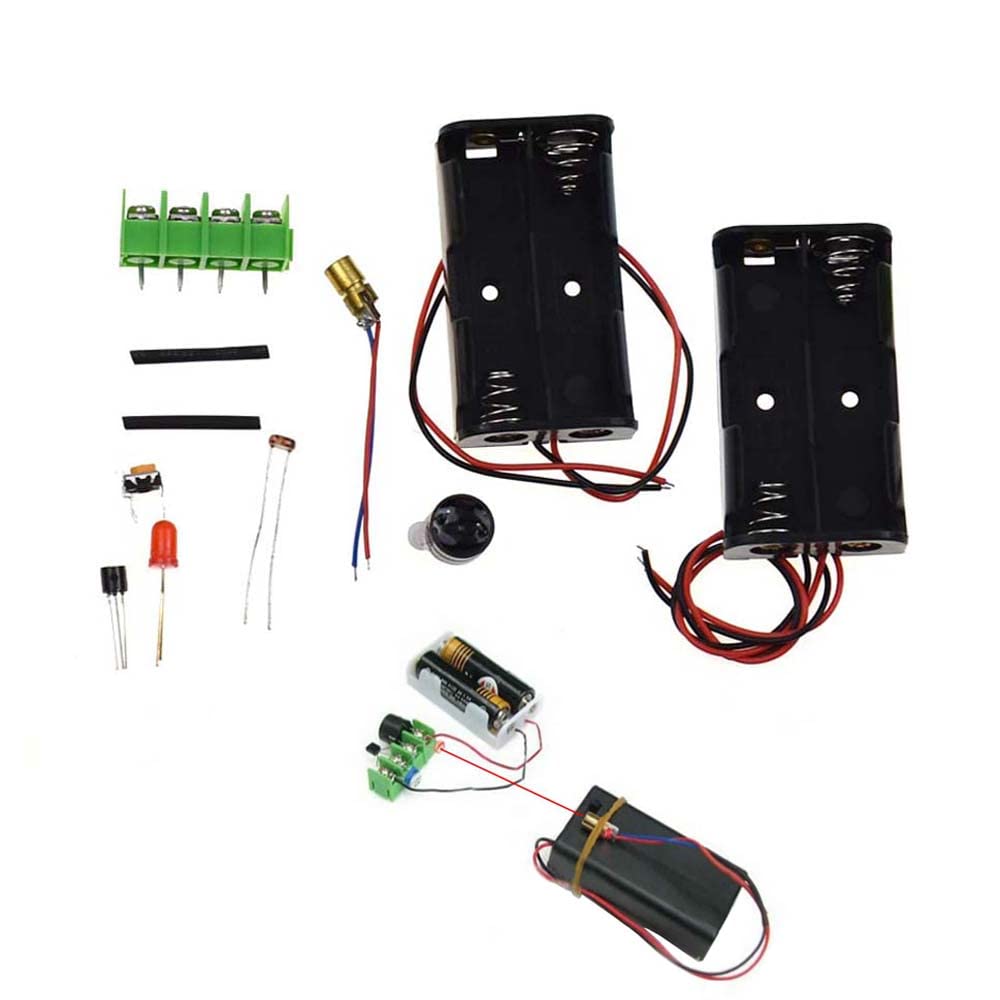 RELAND SUN DIY Kits Infrared Line Alarm Module Science Experiment Electronic Production Kit Suite
