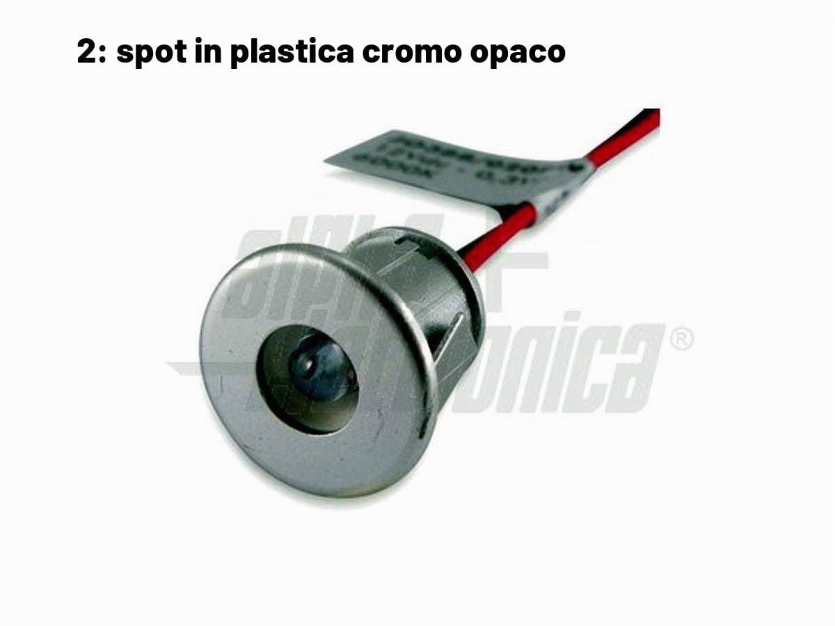 KIT CIELO STELLATO LUCE CALDA - 50 FARETTI LED SILVER + ALIMENTATORE 12V INCLUSO