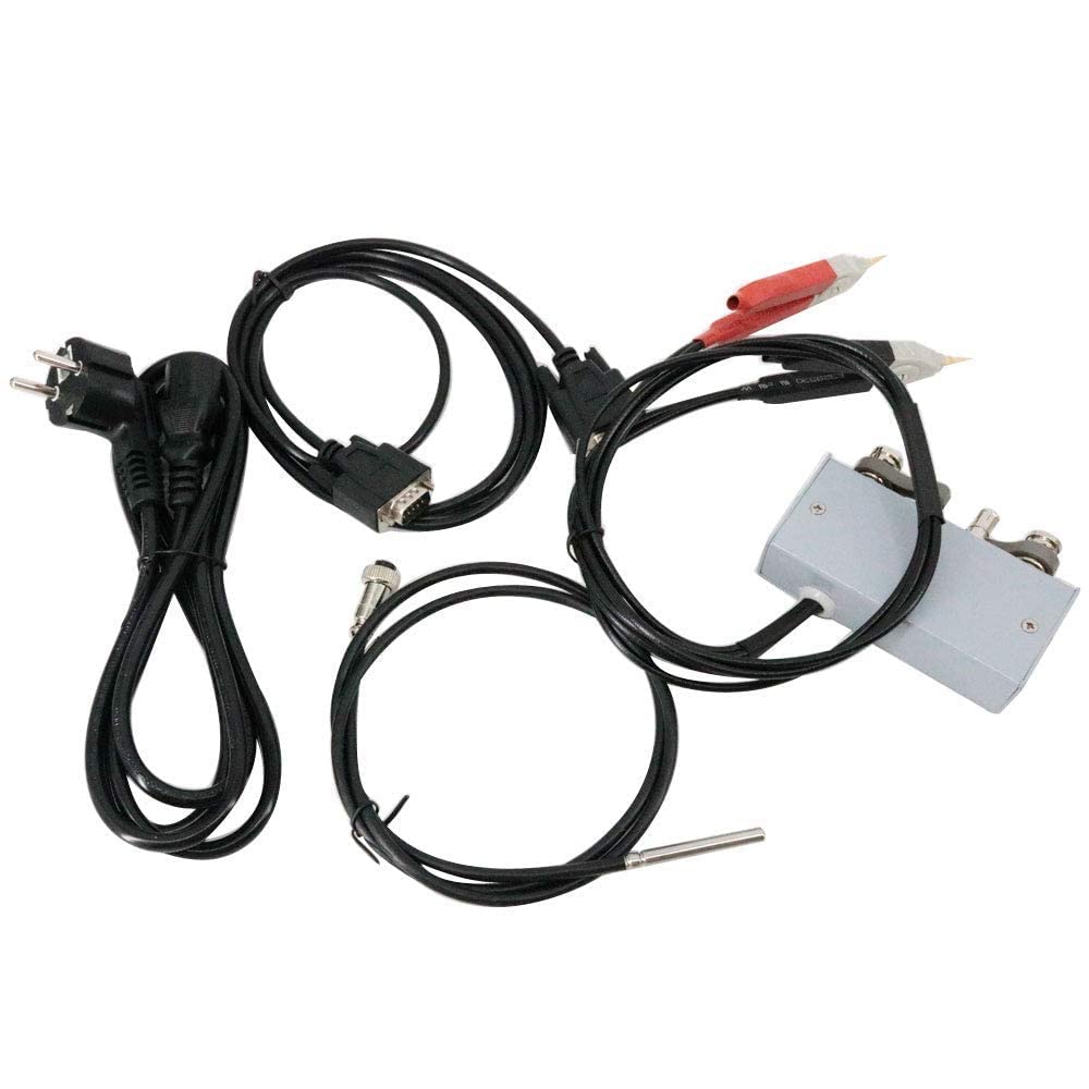 Digital Micro Ohm Meter DC Resistance Tester with Range 1μΩ to 30KΩ 0.1% Accuracy 30000 Readings Display USB Software