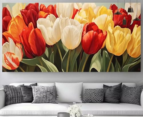 Bordado Punto de Cruz con Diamantes de Flores, Puzzle DIY Relajante para Reducir el Estrés