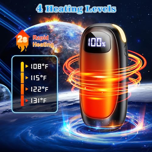 Jmostrg YZE-D23 Hand Warmers Rechargeable thumb #2