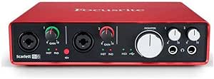 Focusrite Scarlett 6i6 (2nd Gen) USB Audio Interface with Pro Tools | First