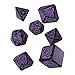 Q Workshop Call of Cthulhu Horror on The Orient Express RPG Ornamented Dice Set 7 Polyhedral Pieces