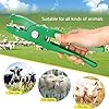Pinza Per Marchi Auricolari Animali | Con Perno Di Ricambio | Per Bovini, Suini, Ovini | Acciaio Verniciato - Foto 7