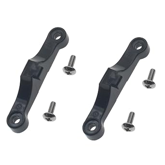 FDXGYH 4 Pcs AM5 Motherboard CPU Cooler Fan Bracket CPU Fan Retainer Bracket for AM5 Black