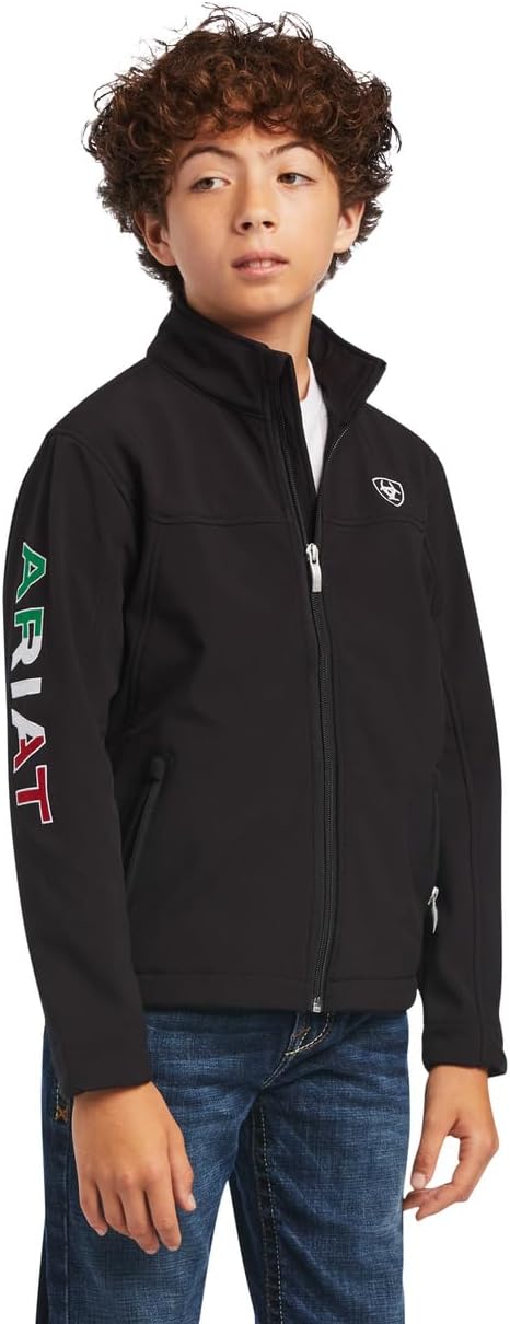 Ariat Unisex Youth's New Team Softshell MEXICO Jacket