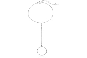 Triple Solitaire Diamond Ring Bracelet Hand Chain