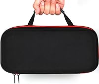 Vista 4 de 1 unids caso doble micrófono bolsa de viaje viaje bolsa de almacenamiento duro bolsa para viajes