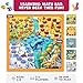 Number Hunter Math Board Game – Addition & Subtraction Games for Kids Ages 4-8 – Fun Educational STEM Game for Kindergarten, 1st-3rd Grade, Homeschool & Family Game Night