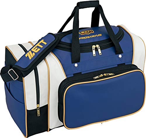 ゼット(ZETT) 野球 ミドルバッグ プロステイタス 容量:約40L ブロンズブルー/ホワイト BAP620