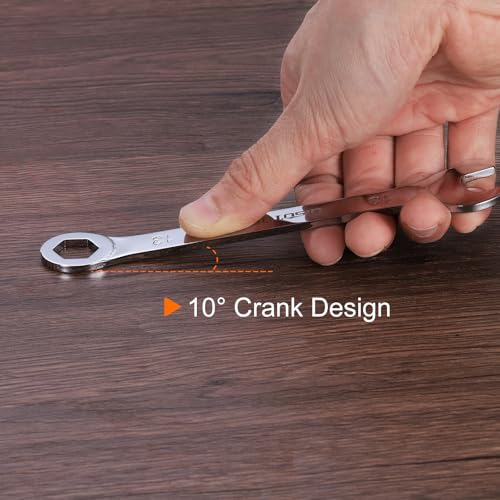 Clé mixte 32 mm pour débloquer les écrous difficiles d'accès - 6