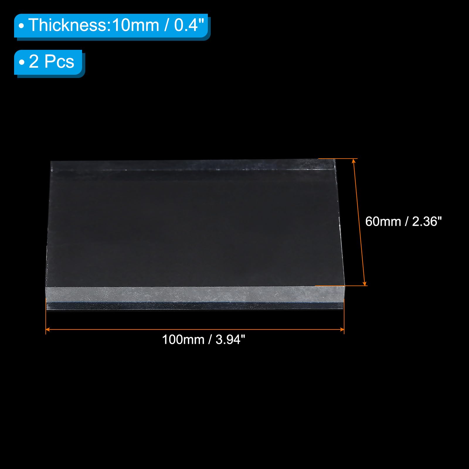 PATIKIL Acrylic Stamp Block - Image 2