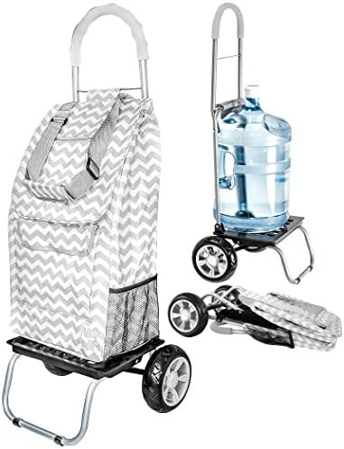 dbest products Dolly, Aluminum, Brown