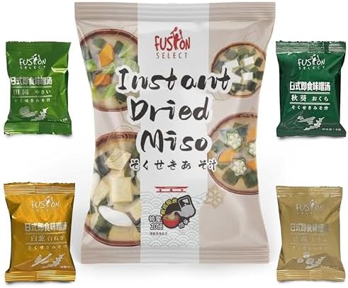 Fusion Select Assorted Freeze Dried Miso Soup Packets