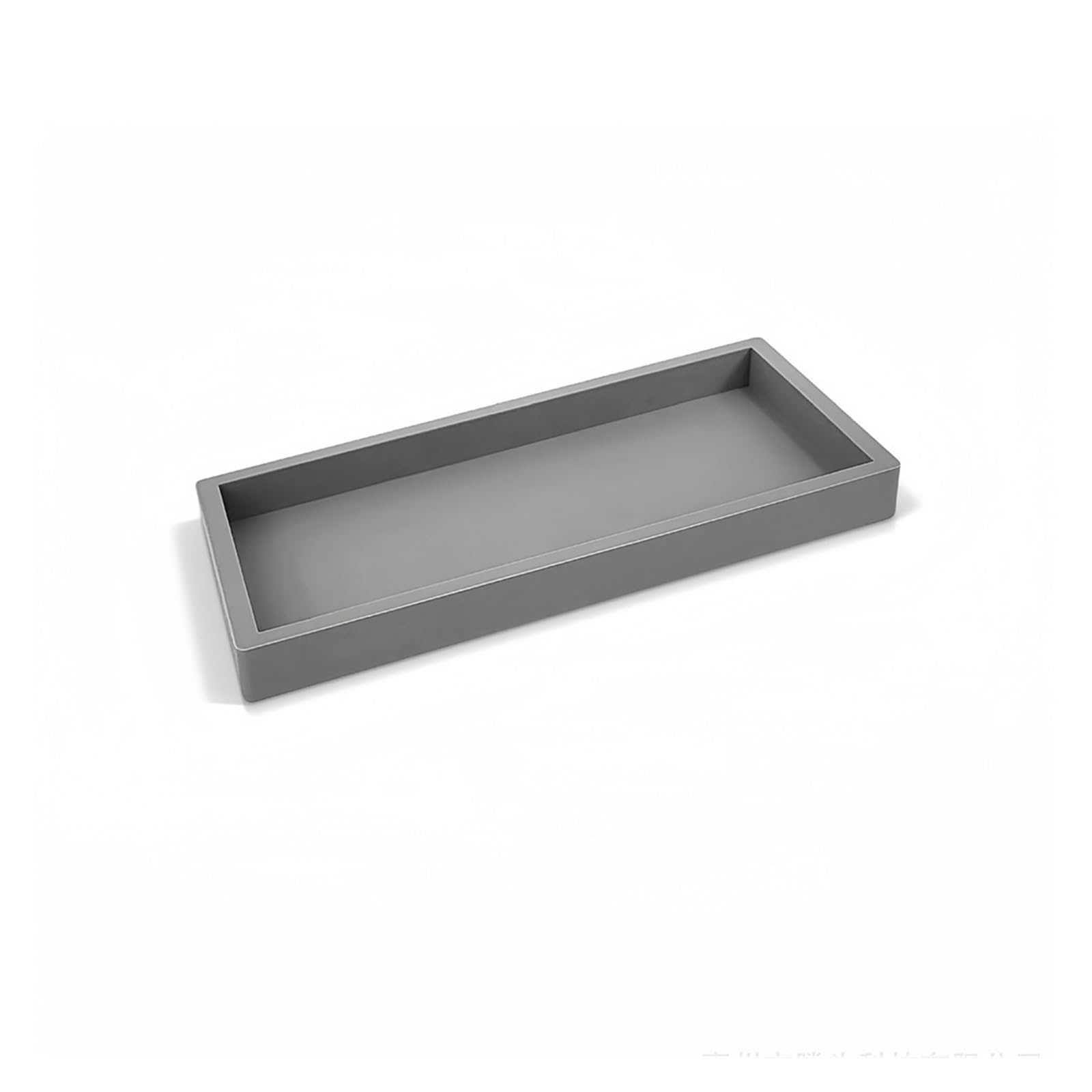 2Pcs Silicone Bathroom Storage Tray