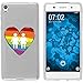 Produktbild PhoneNatic Case kompatibel mit Sony Xperia E5 Silikon-Hülle Pride Frauen M4