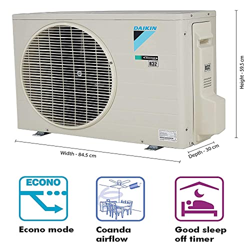 Image of Daikin 1.5 Ton 4 Star Inverter Split AC (ATKL50UV16, White)
