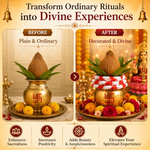 Cotton Red Vastram for God Cloth for God Statue Idol Photo Cotton Vastra Pack of 6 thumbnail 13