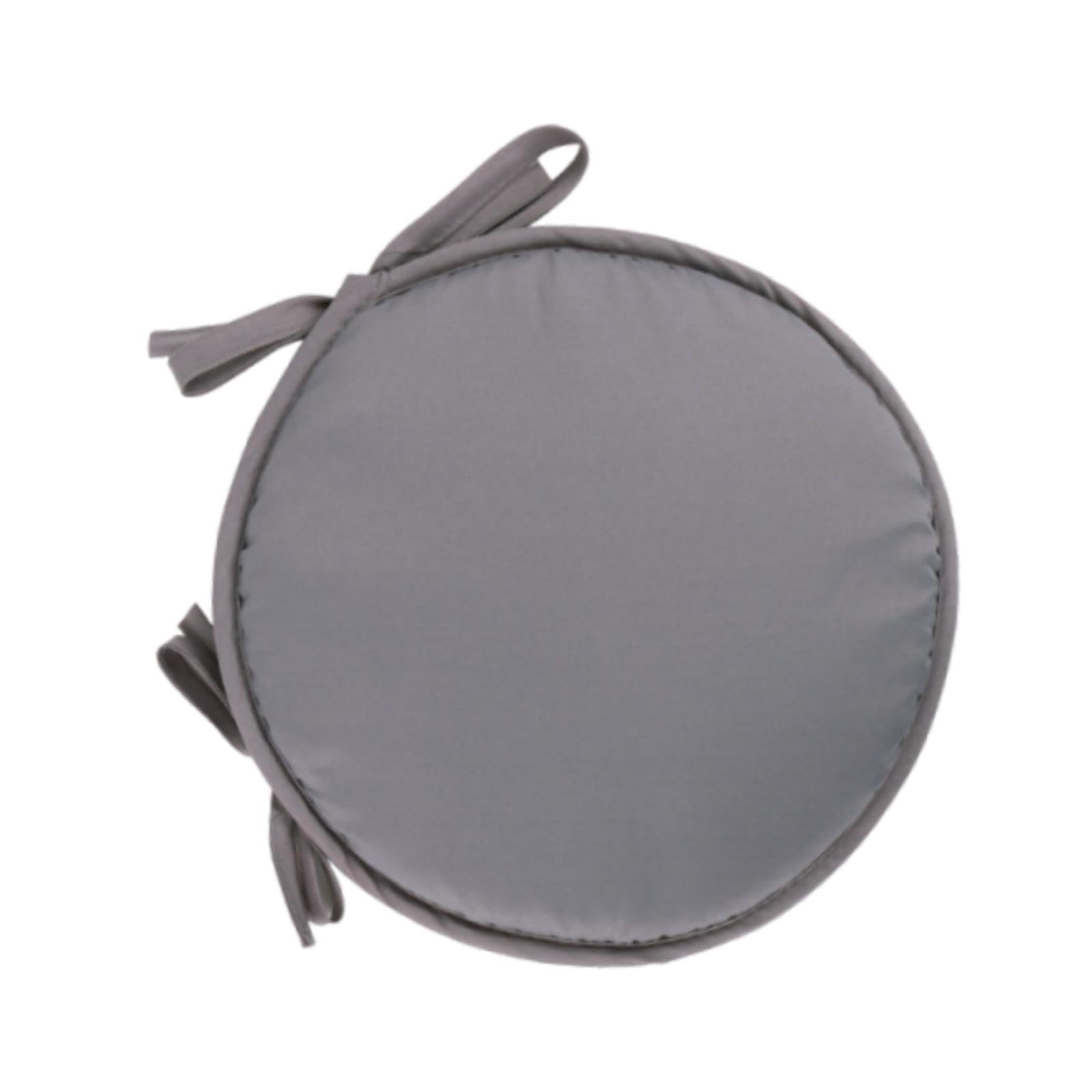 LOOM TREE Round Chair Cushion Floor Pouf Mat Chair Pad for Tea Ceremony Bedroom Office Light Gray 38 Cm | Yard, Garden & Outdoor Living | Patio & Garden Furniture | Cushions & Pads-image-39