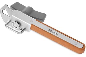 Full Circle Smooth Operator, Smooth-Edge Stainless Steel Can Opener: Your Culinary Companion...