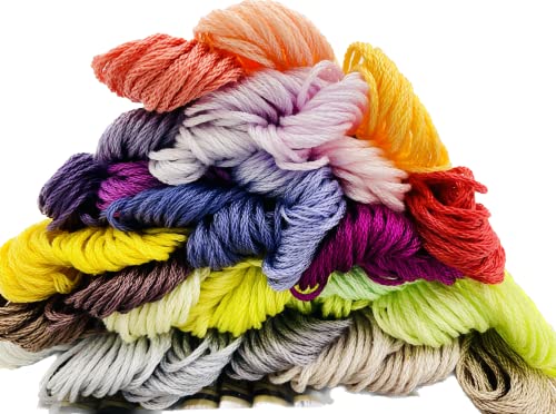 35 Colors Embroidery Floss Pack From 1 To 35,Platinum Collection Floss Kit,35 Assorted Colors Bundle With 35 Plastic Bobbins,Cotton Cross Stitch Treads,Premium Supplies For Embroidery String/Yarn #TOP3
