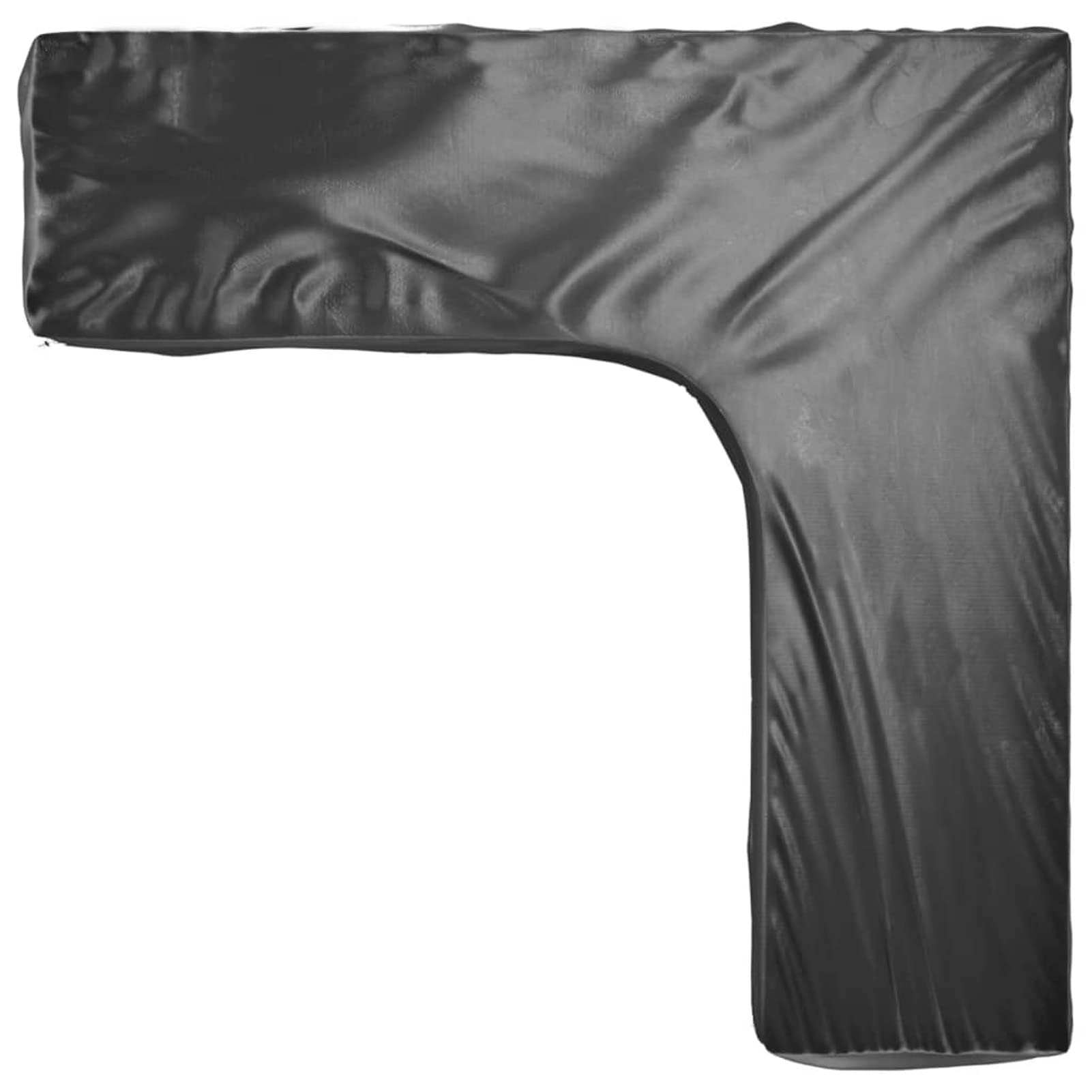 Cubierta para Muebles de Jardín, Funda Impermeable con Ojales de Aluminio 300 x 300 x 90 cm PE Negro Resistente UV para Conjuntos de Ratán en Patio Exterior