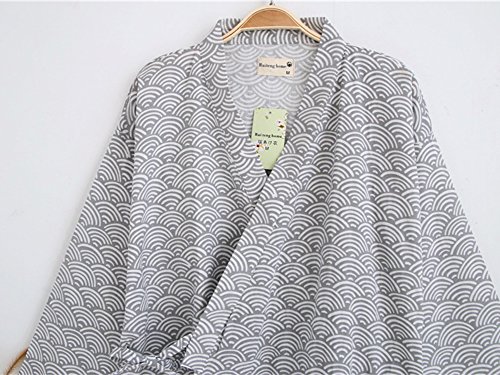 Ibluelover Kimono Robe For Both Men And Women Bathrobe Sleepwear Nightgown Unisex… #TOP3