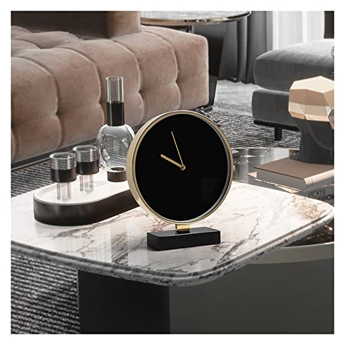 Reloj de escritorio silencioso tipo C para decoración de hogar y mesa de noche 5