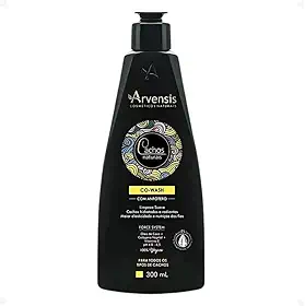 Arvensis – Co-Wash Cachos Naturais 300ml | Limpeza Suave com Óleo de Coco, Colágeno Vegetal e Vitamina E | Maciez, Elasticidade e Higienização Gentil para Todos os Tipos de Cachos