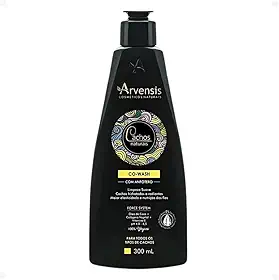 Arvensis – Co-Wash Cachos Naturais 300ml | Limpeza Suave com Óleo de Coco, Colágeno Vegetal e Vitamina E | Maciez, Elasticidade e Higienização Gentil para Todos os Tipos de Cachos