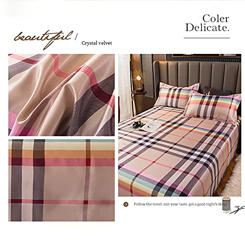 Drap en fil de glace 200cm*230cm lavable à l'eau couleur jaune impression active