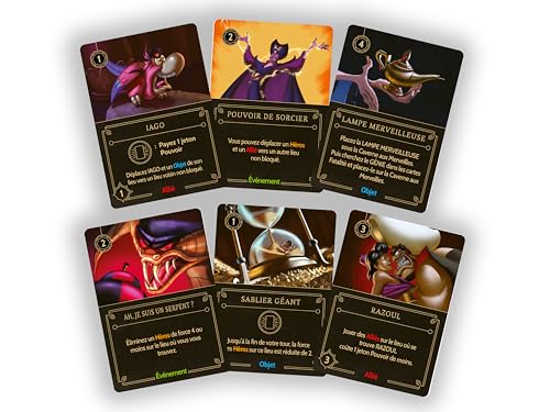 Ravensburger - Disney Villainous - Jeu de Stratégie - 6 Méchants Iconiques - 2 à 6 Joueurs dès 10 Ans - Version Française - Compatible avec Extensions - 26067