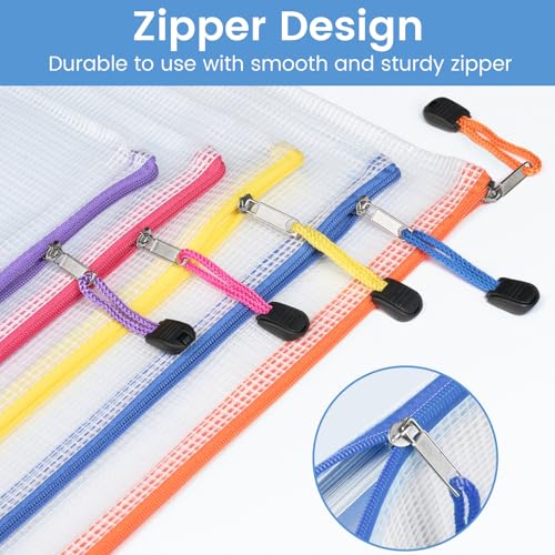 Sooez 24 Pack Mesh Pouches