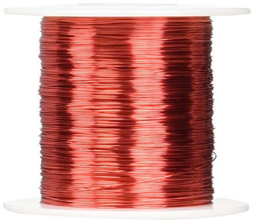 Remington Industries 25SNSP 25 AWG Magnet Wire, Enameled Copper Wire, 1.0 lb, 0.0188